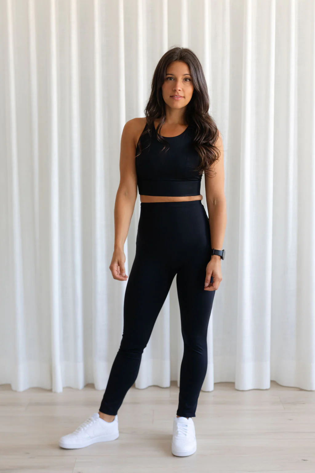 Top de yoga - noir - Image 3